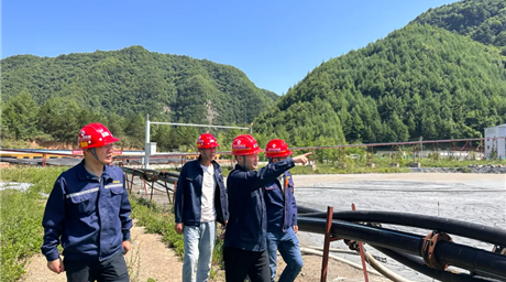 筑牢安全防线 抓好开门教育 | 公司领导到青羊矿业安全检查