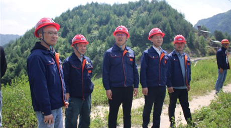 公司领导赴青羊矿业检查指导工作