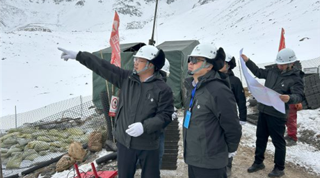 公司领导到海鑫矿业调研指导工作