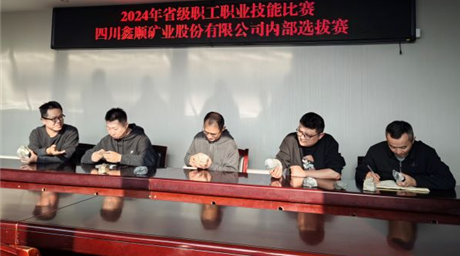 公司组织开展2024年省级职工职业技能比赛选拔赛