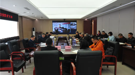 公司召开党委（扩大）会议专题学习党的二十届四中全会精神