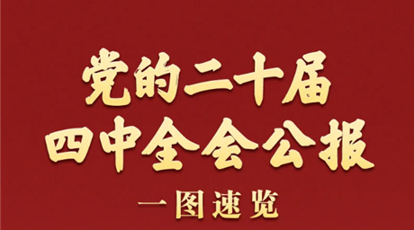 党的二十届四中全会公报一图速览