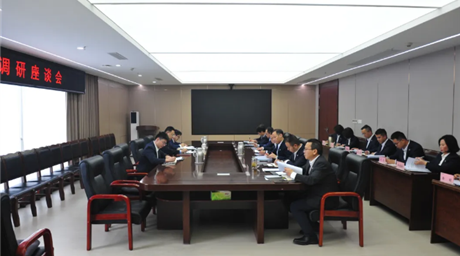 集团领导一行到公司调研座谈