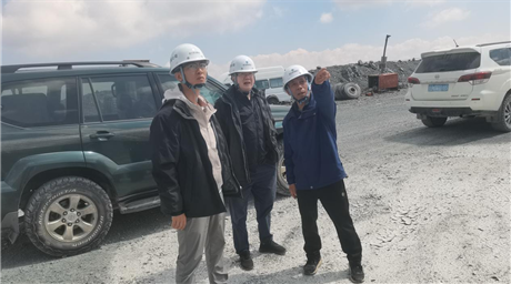 集团安全环保部赴海鑫矿业开展安全生产指导检查